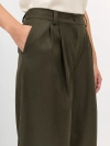 Брюки палаццо из смесовой вискозы