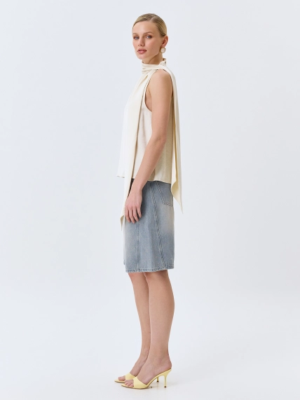 Джинсовые бермуды