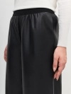 Брюки палаццо из экокожи