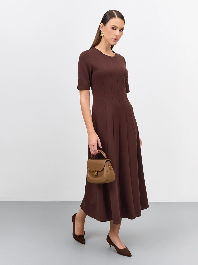 Трикотажное платье из вискозы