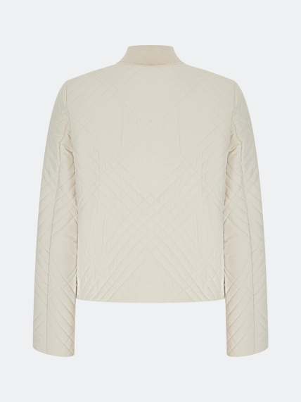 Утепленный жакет с фантазийной стежкой