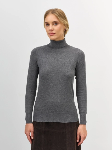 Базовая водолазка из смесовой вискозы