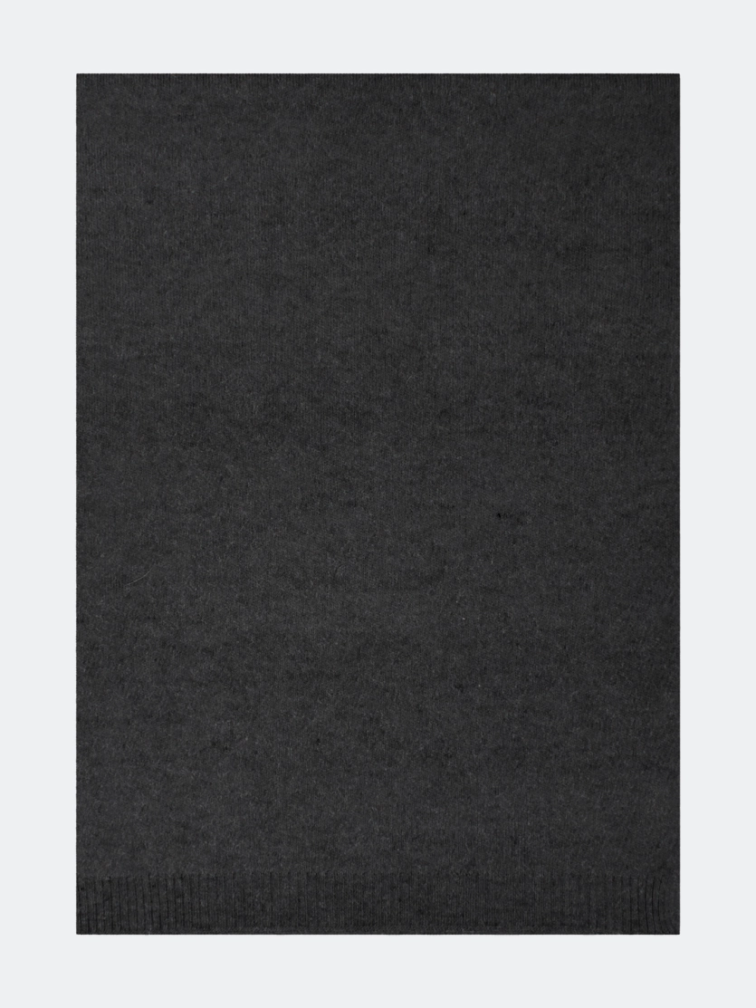 Графитовый шарф из смесовой вискозы