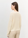 Свитер с текстурной вязкой