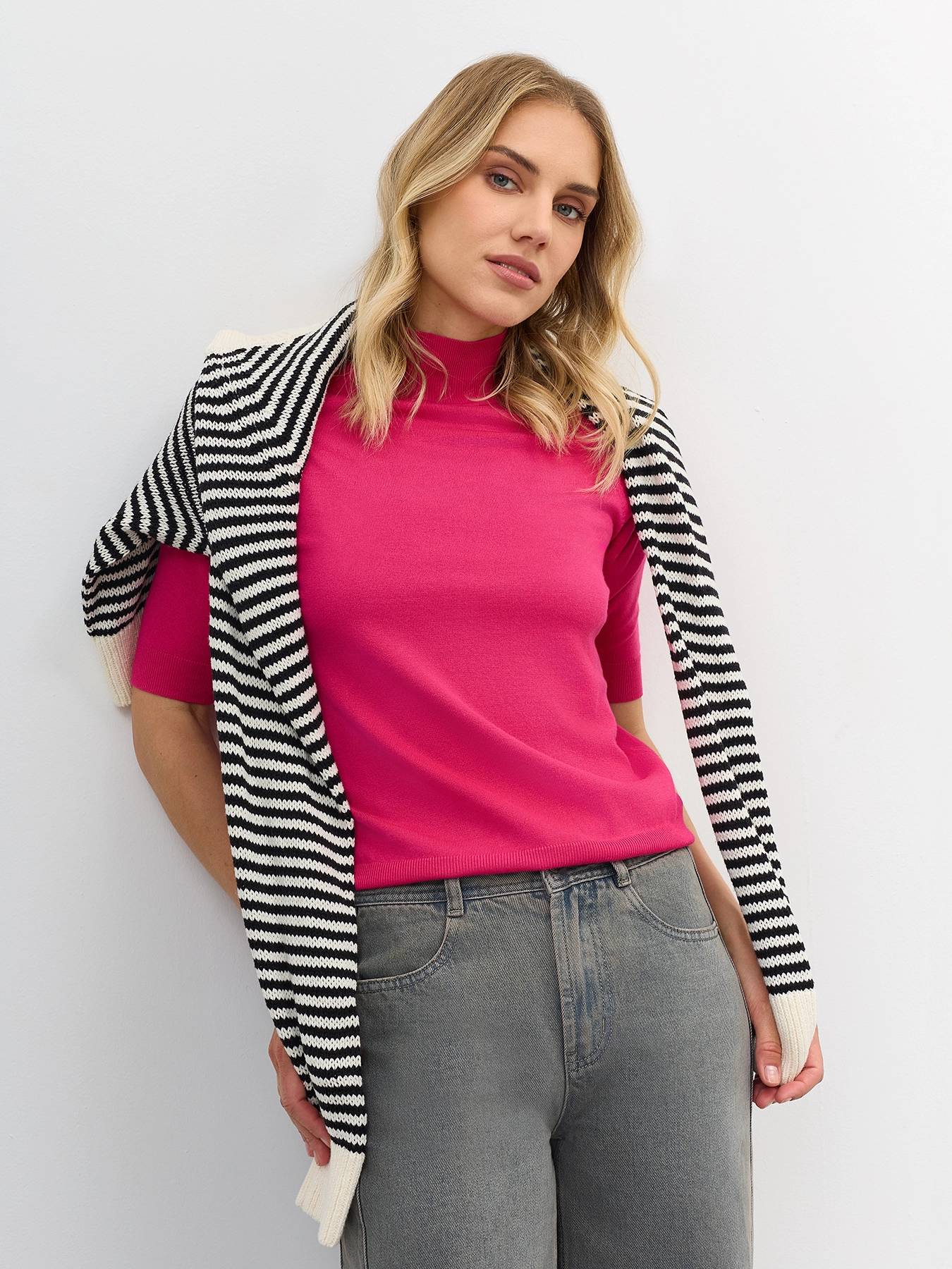 Базовый джемпер из вискозы SAVAGE