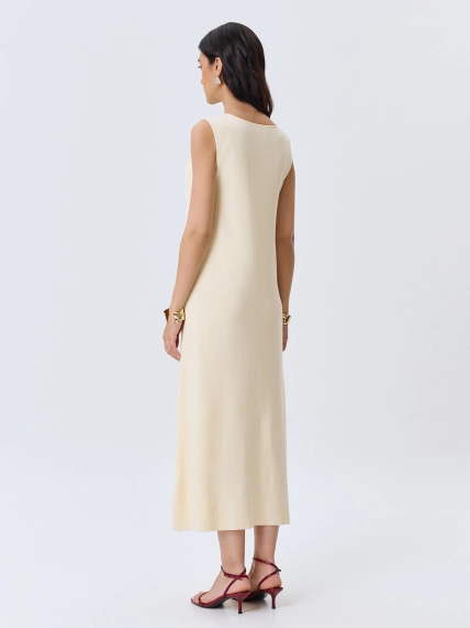 Вязаное платье из лиоцелла