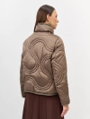 Куртка с фигурной стежкой