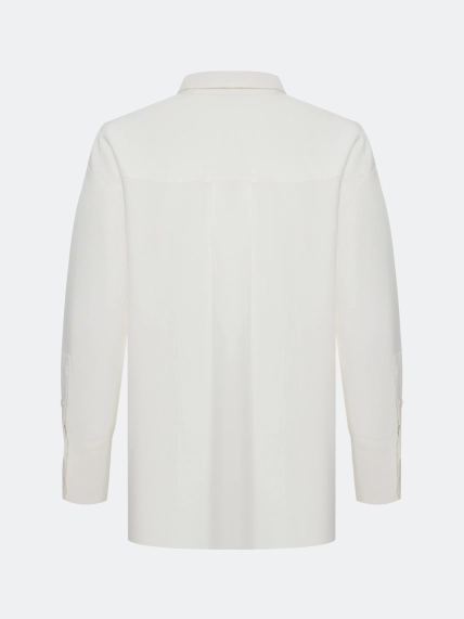 Классическая блузка из вискозы