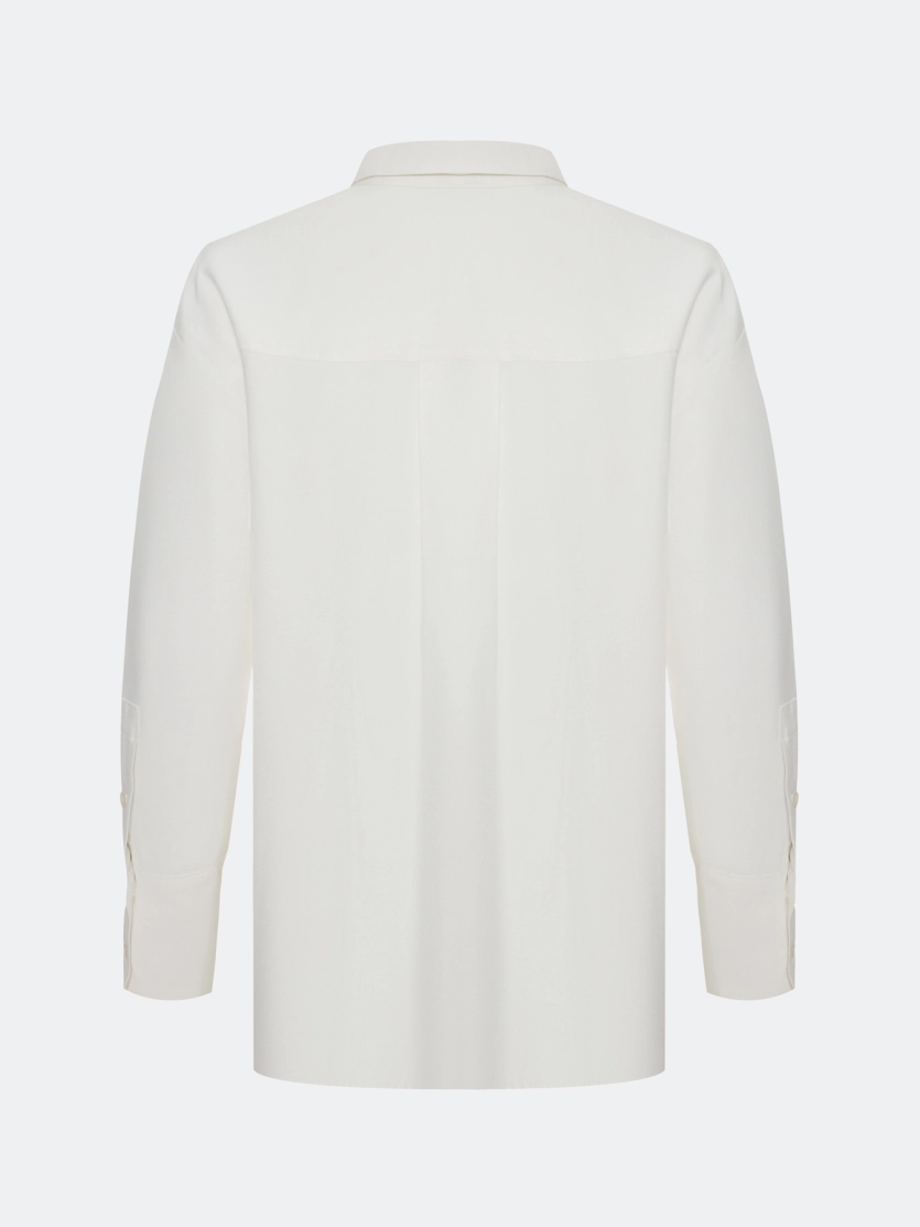 Классическая блузка из вискозы