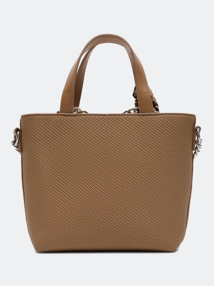 Сумка-хобо из фактурной эко кожи