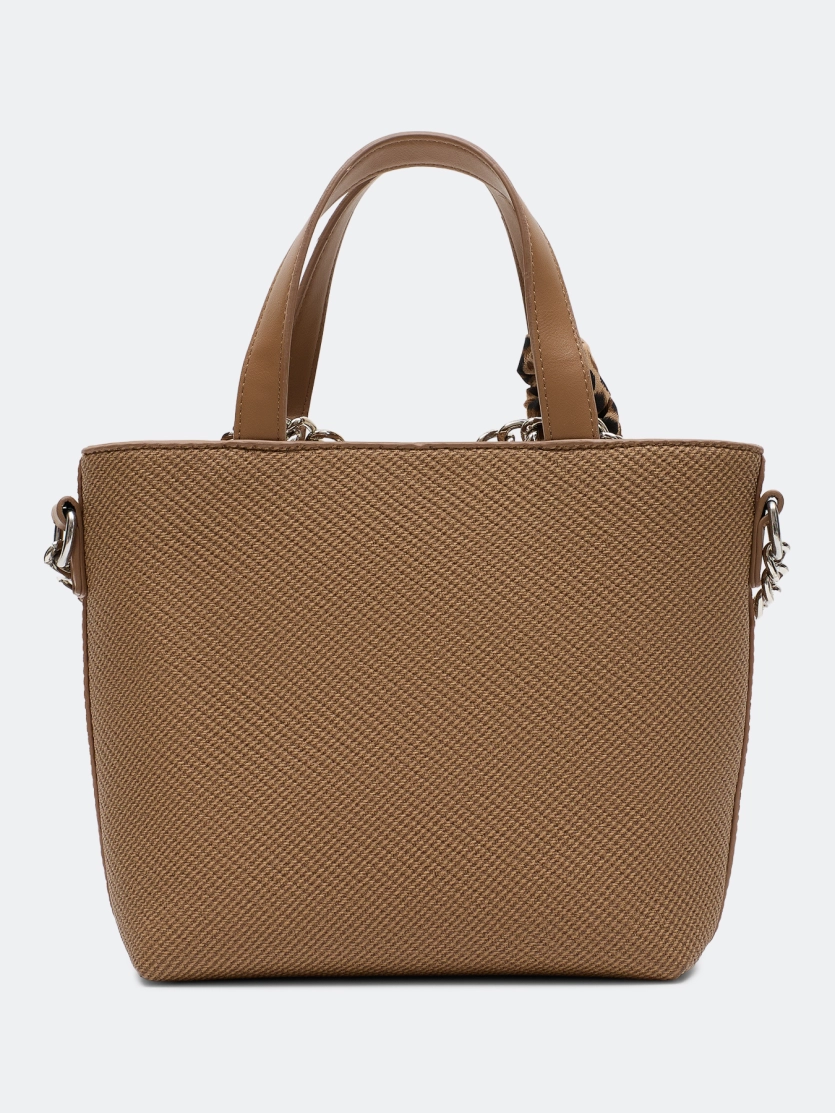 Сумка-хобо из фактурной эко кожи