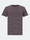 Приталенная футболка в полоску