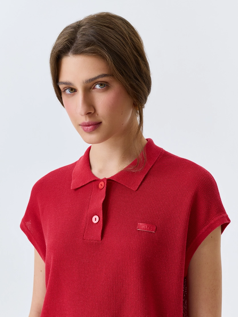 Поло из смесового лиоцелла