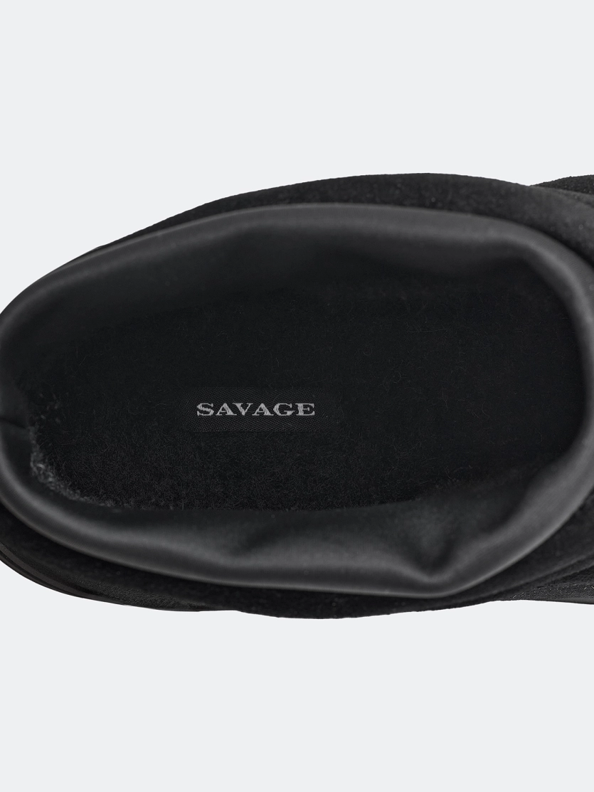 Полуботинки из натуральной замши