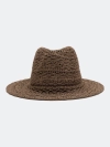 Плетеная шляпа с прямыми полями