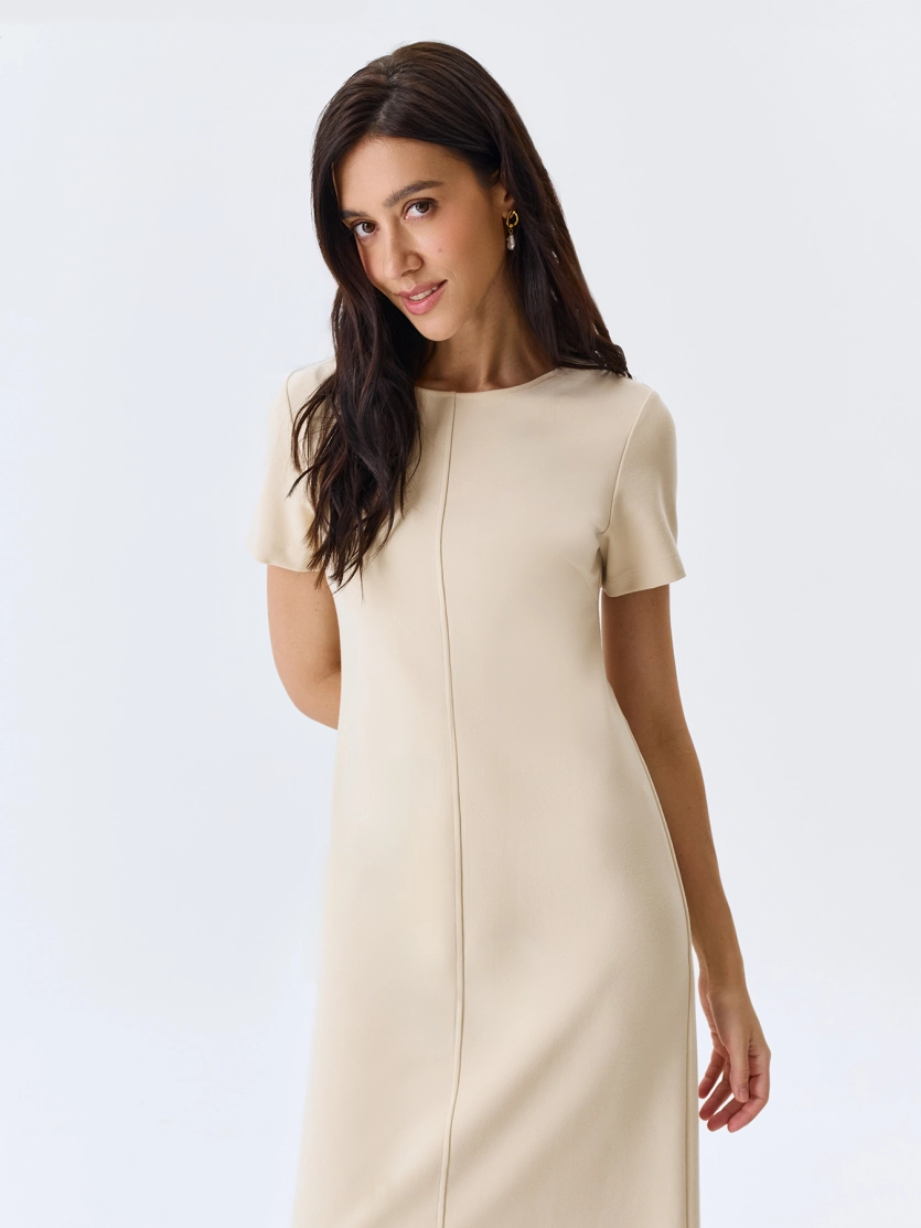 Базовое платье из смесовой вискозы