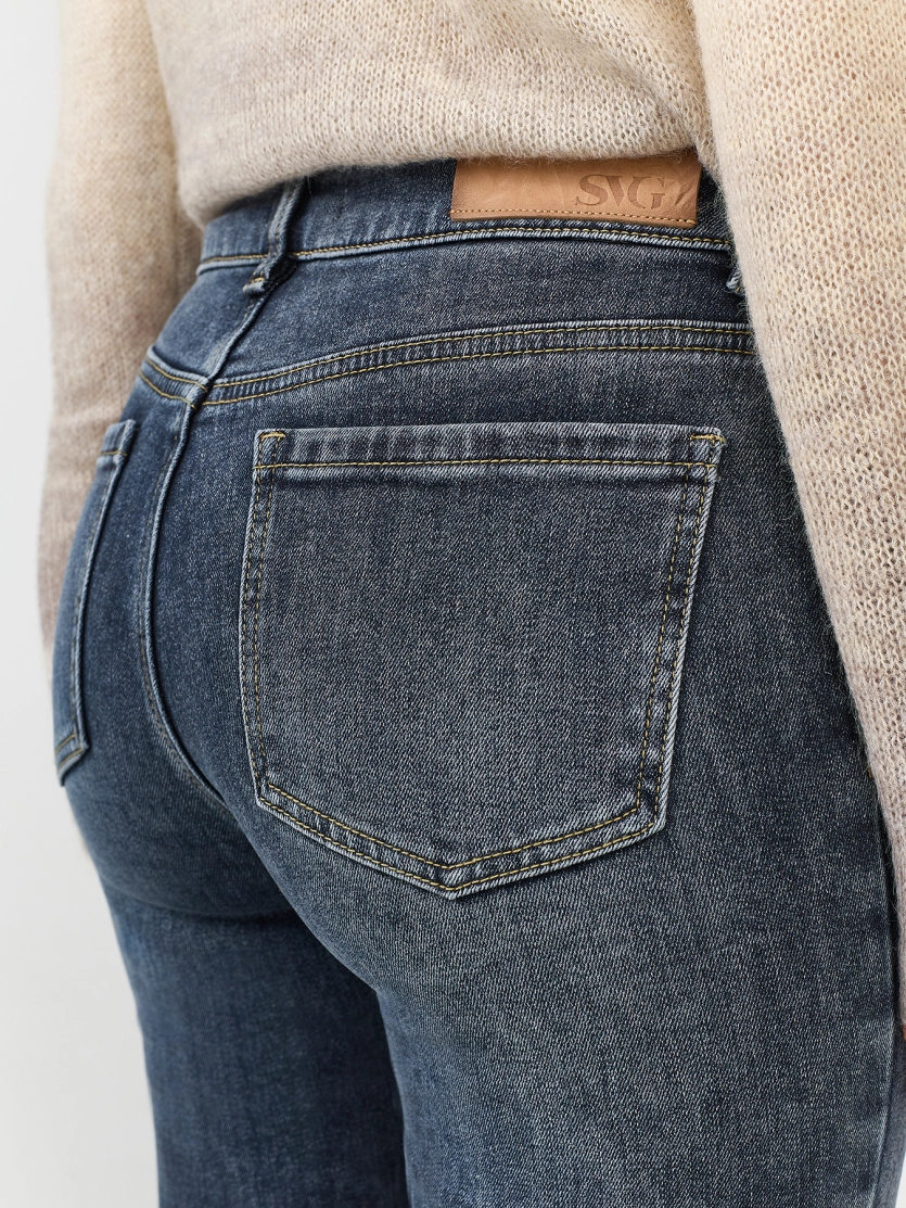 Утепленные джинсы Bootcut