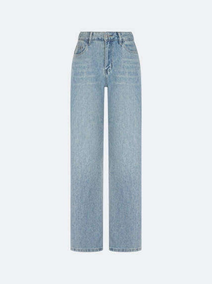 Свободные джинсы с деликатной варкой