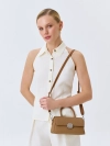 Сумка-багет с обвесом