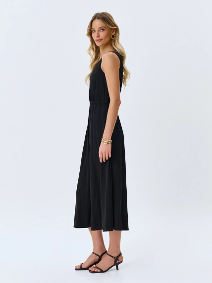 Платье из фактурного тенселя