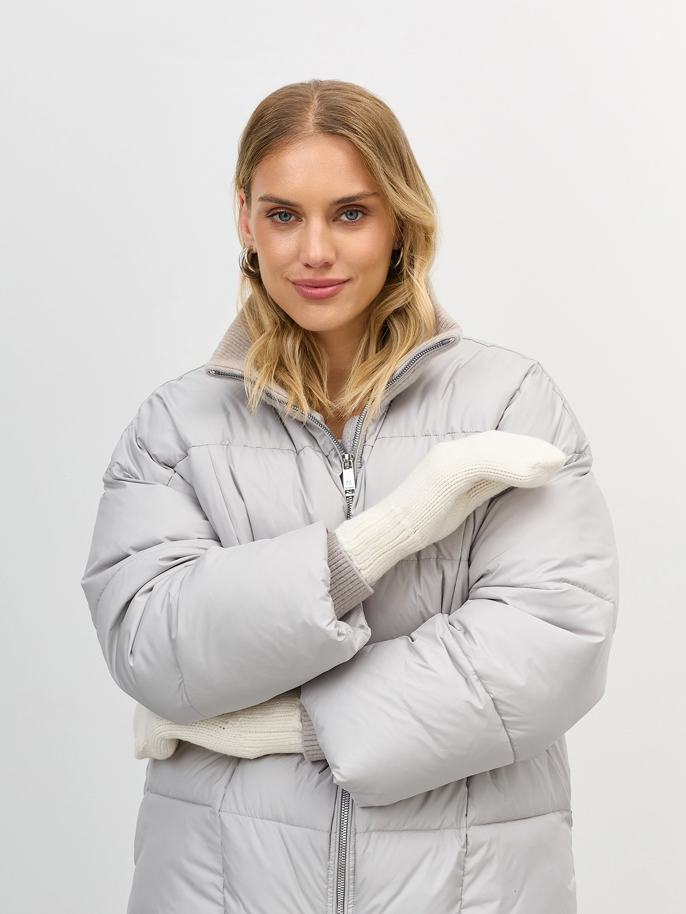 Теплые варежки с ангорой SAVAGE