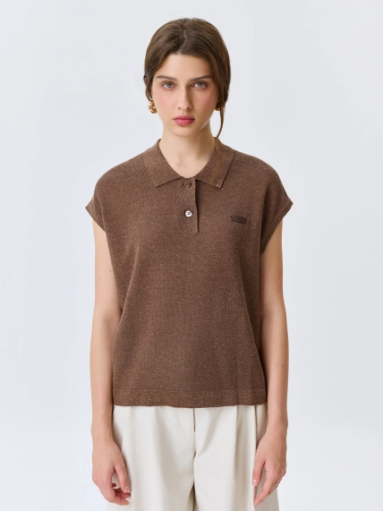 Поло из смесового лиоцелла