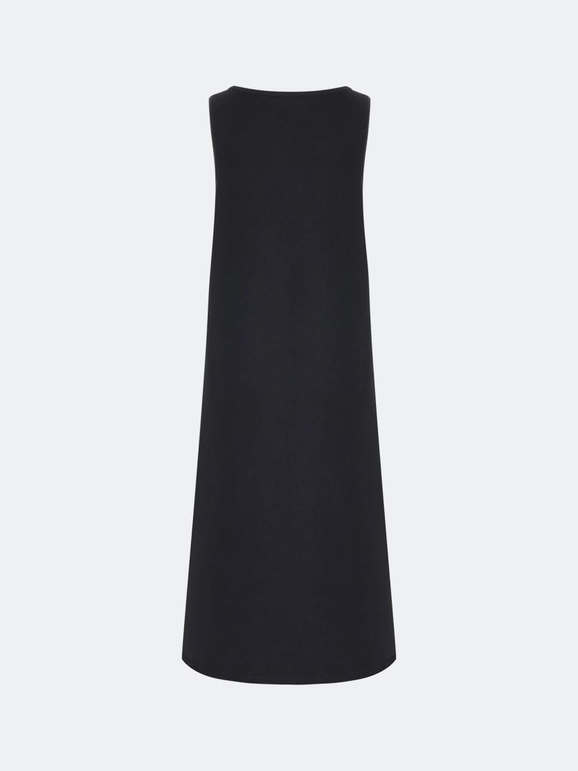 Комбинированное трикотажное платье