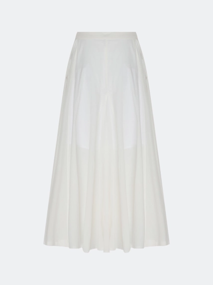 Пышная юбка-миди из 100% хлопка