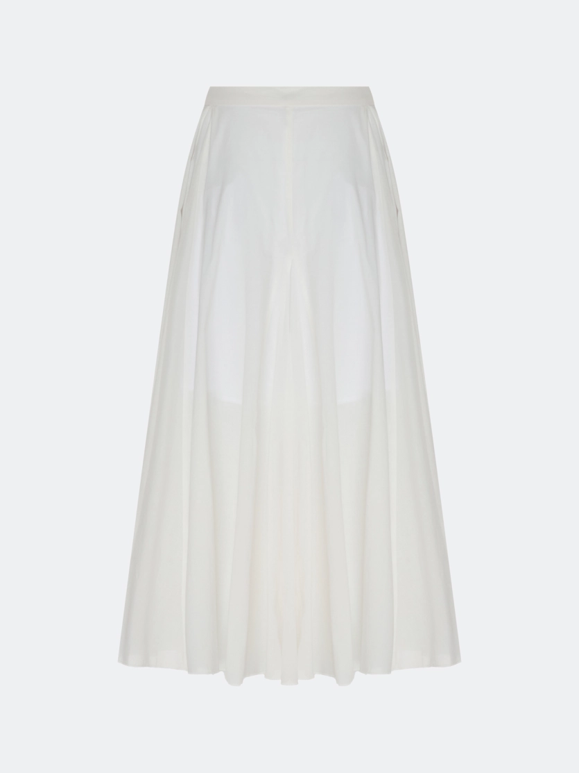 Пышная юбка-миди из 100% хлопка