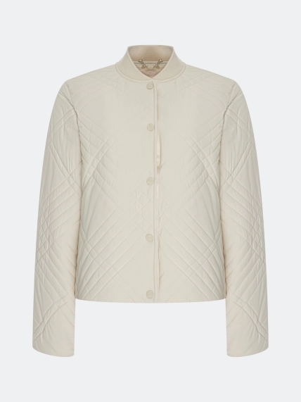 Утепленный жакет с фантазийной стежкой