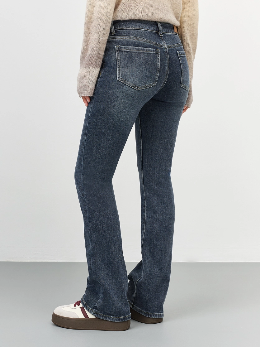 Утепленные джинсы Bootcut