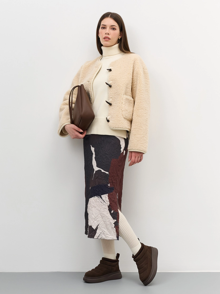 Полуботинки из натуральной замши