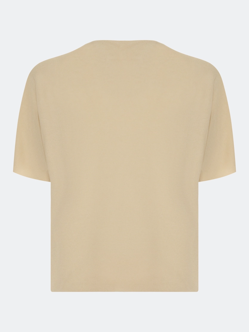 Вязаный джемпер из вискозы 