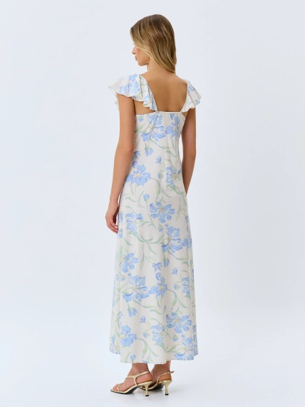 Романтичное платье с воланами