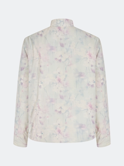 Двусторонняя куртка с флоральным принтом