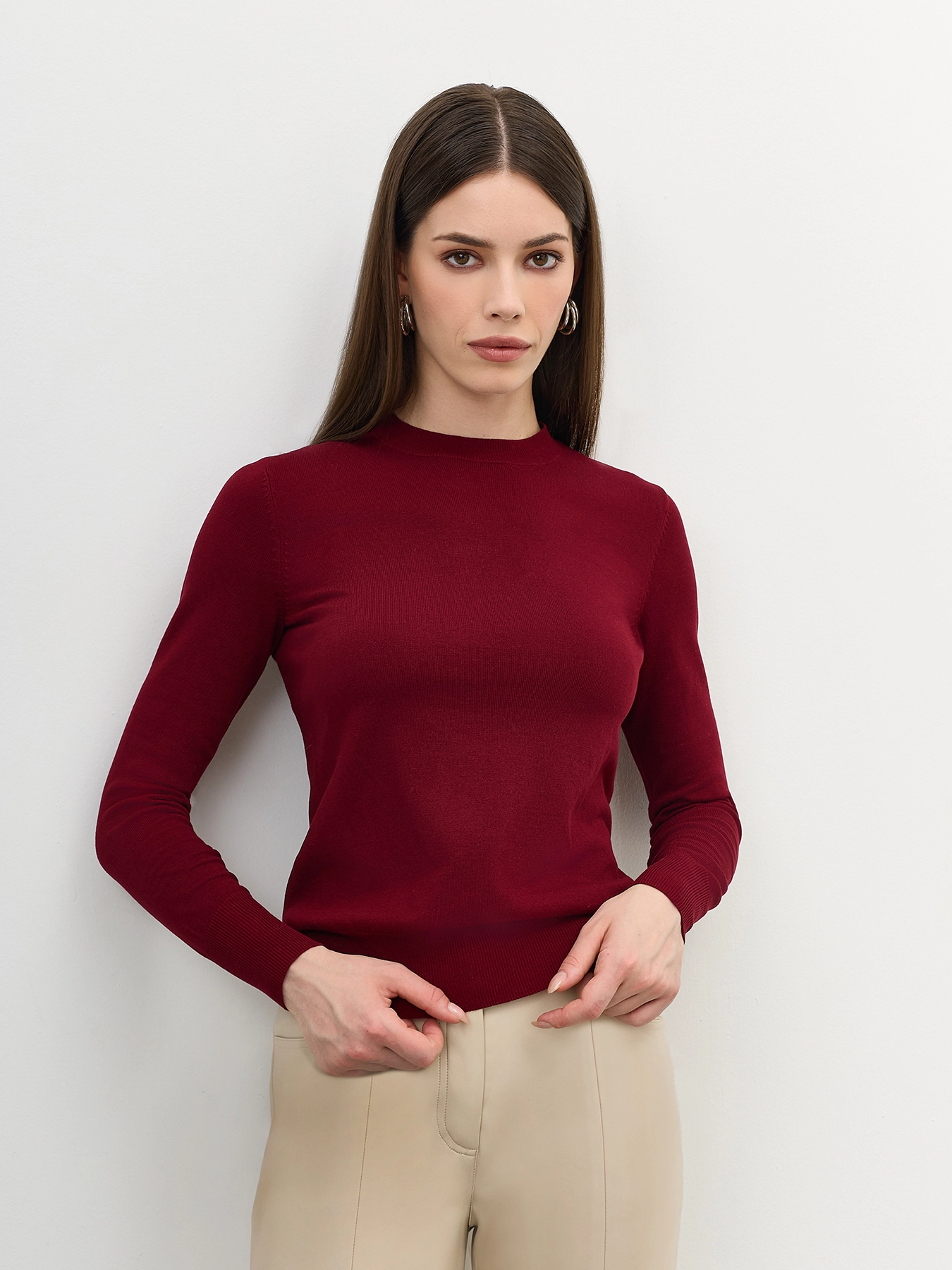 Базовый вязаный джемпер SAVAGE