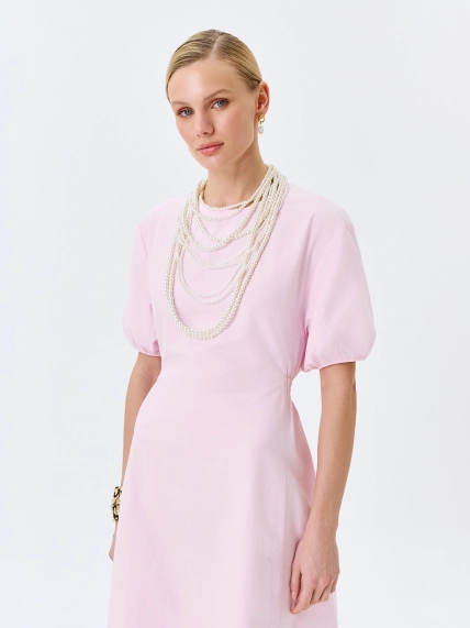 Нежное платье цвета "baby pink" 