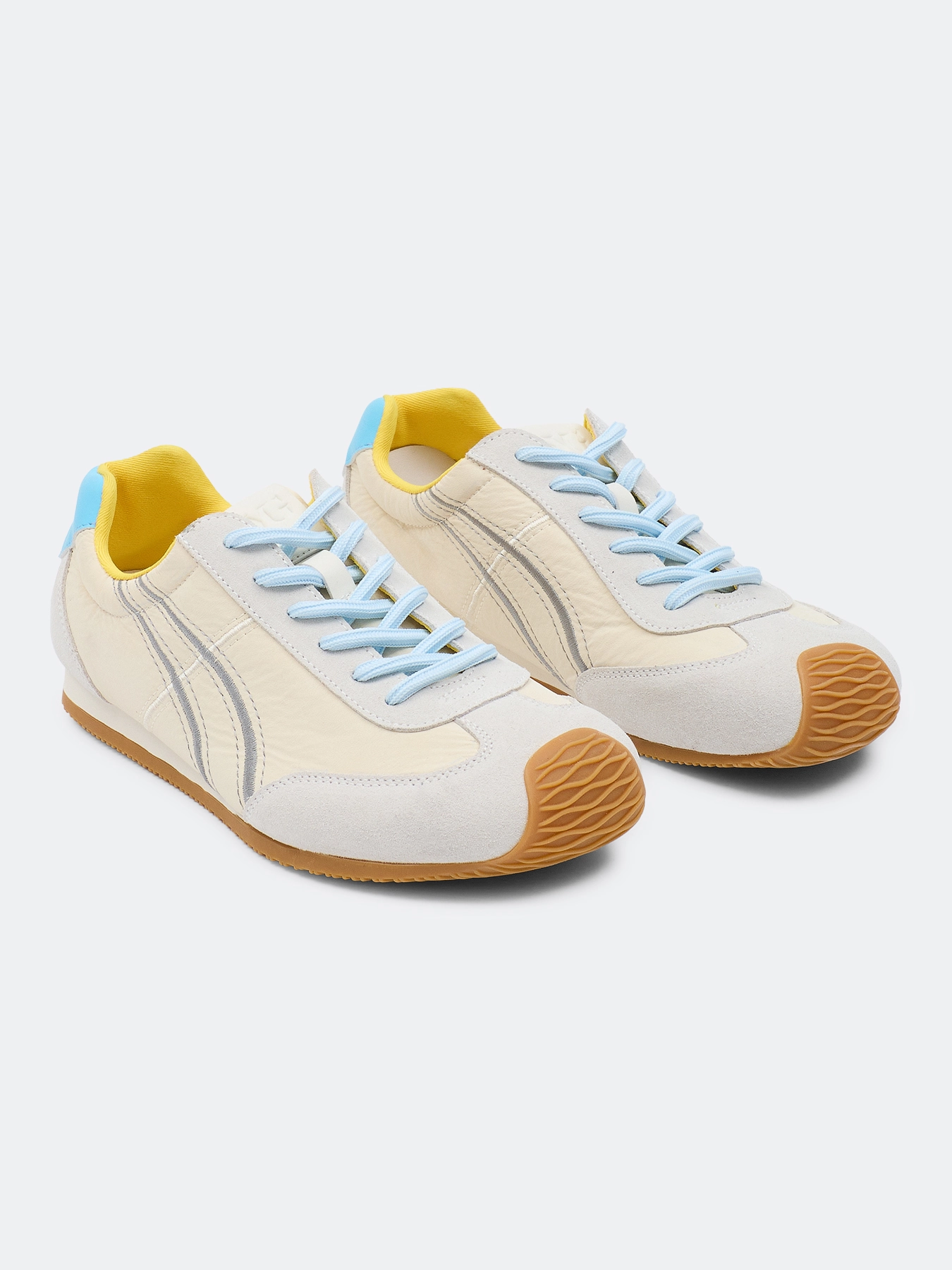 Кеды из натуральной замши с яркими деталями SAVAGE