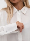 Женственная блузка из сатина