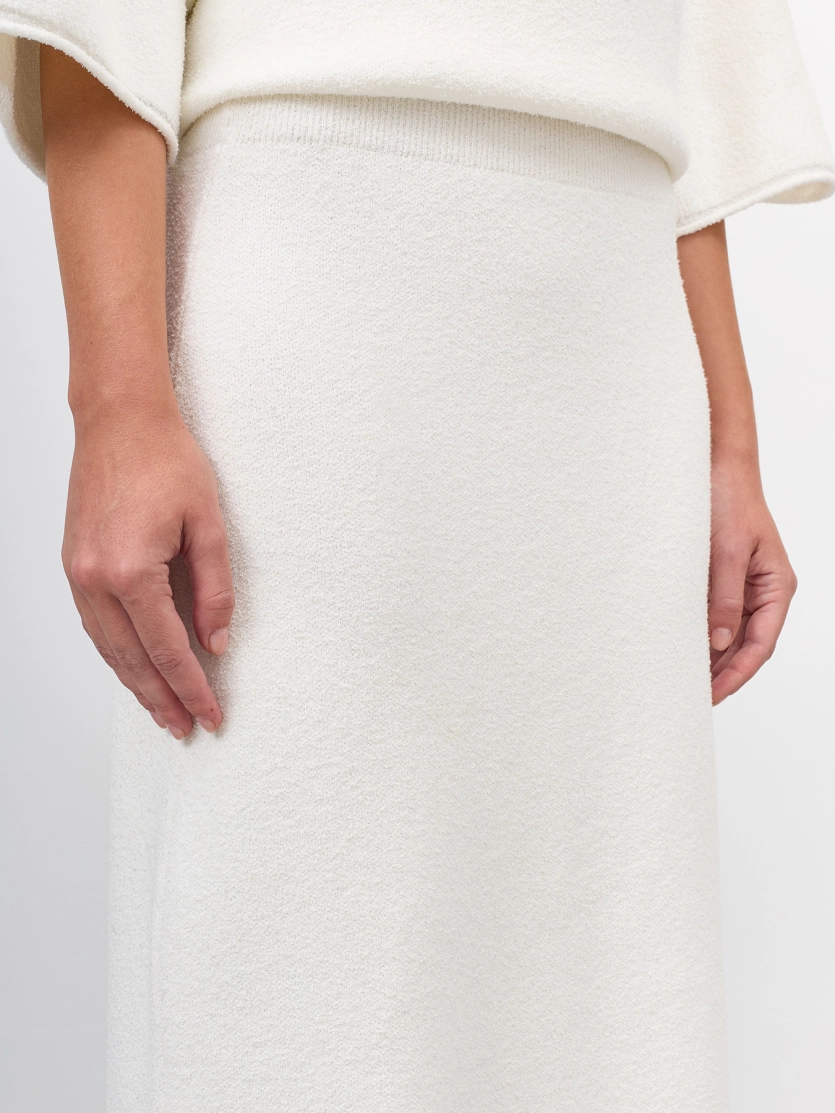 Юбка-миди из текстурной пряжи