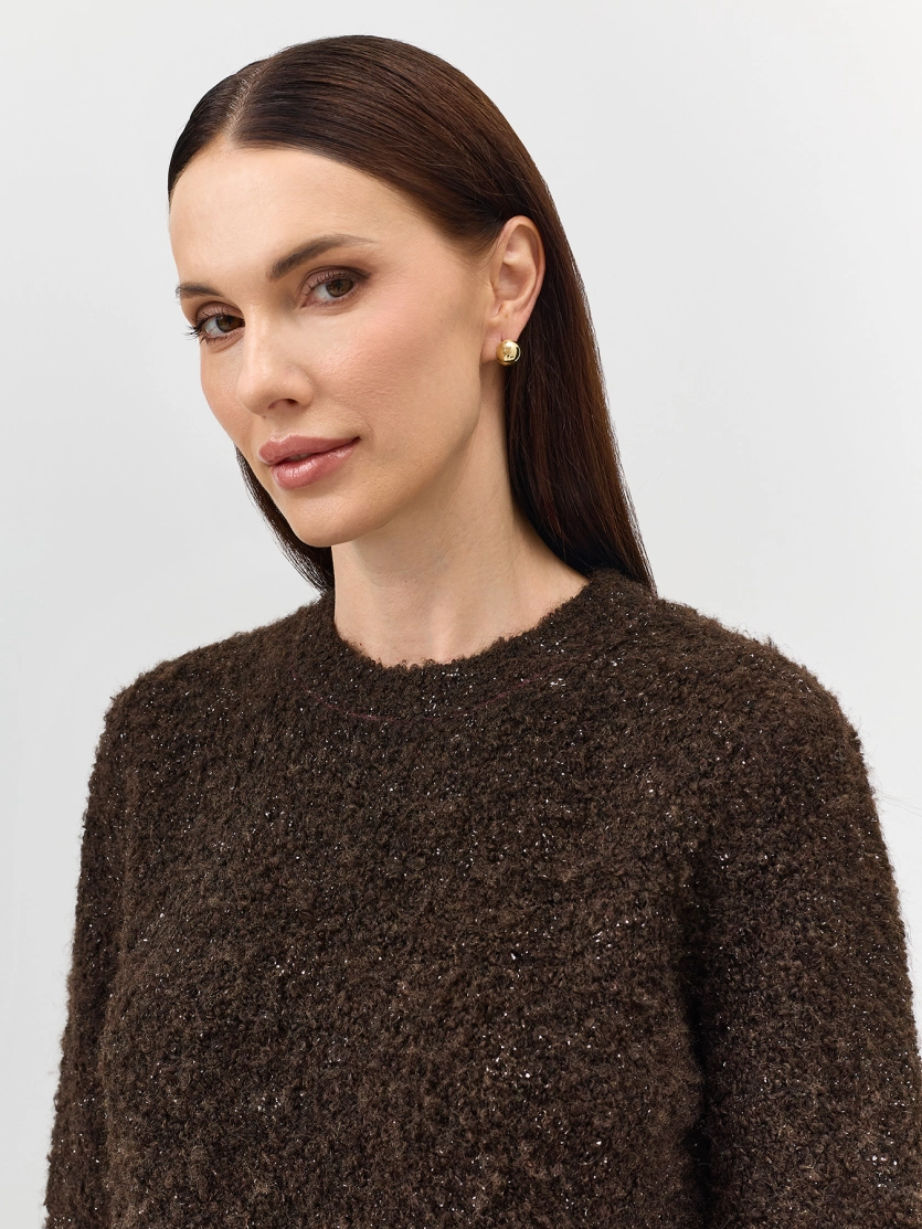 Джемпер из текстурной пряжи