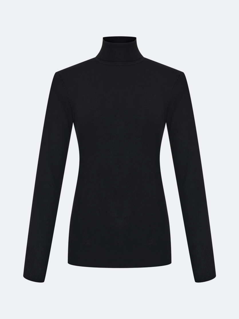 Базовая водолазка из смесовой вискозы