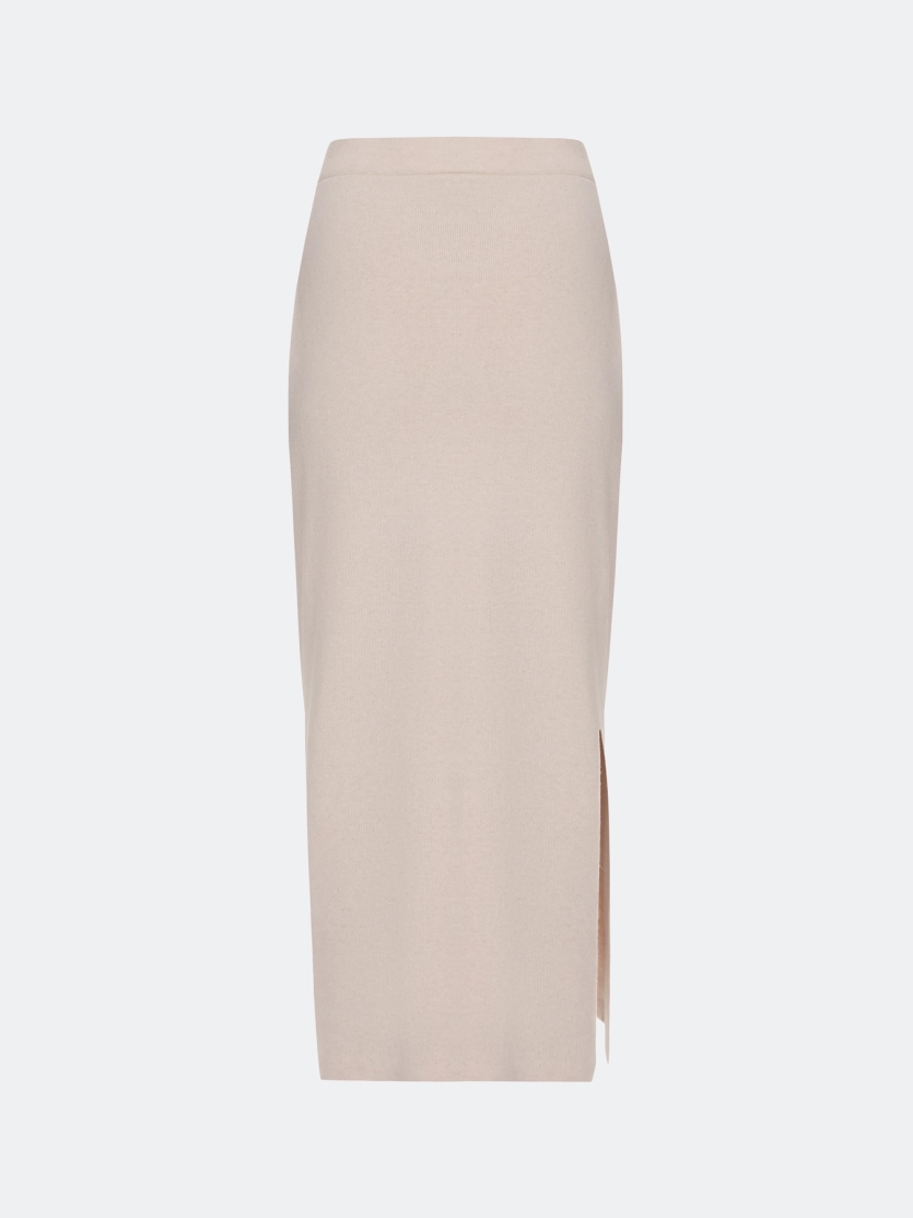 Вязаная юбка-карандаш