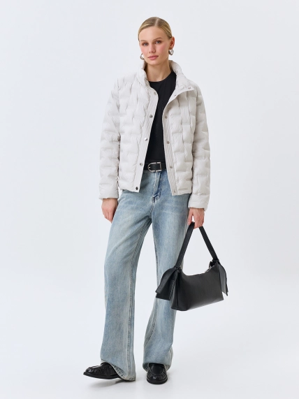 Куртка с абстрактной стежкой