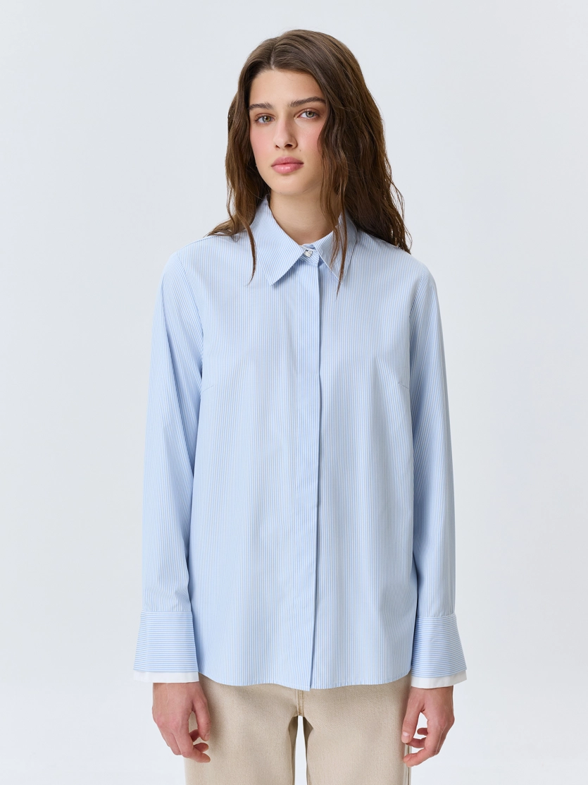 Базовая блузка из бамбукового волокна