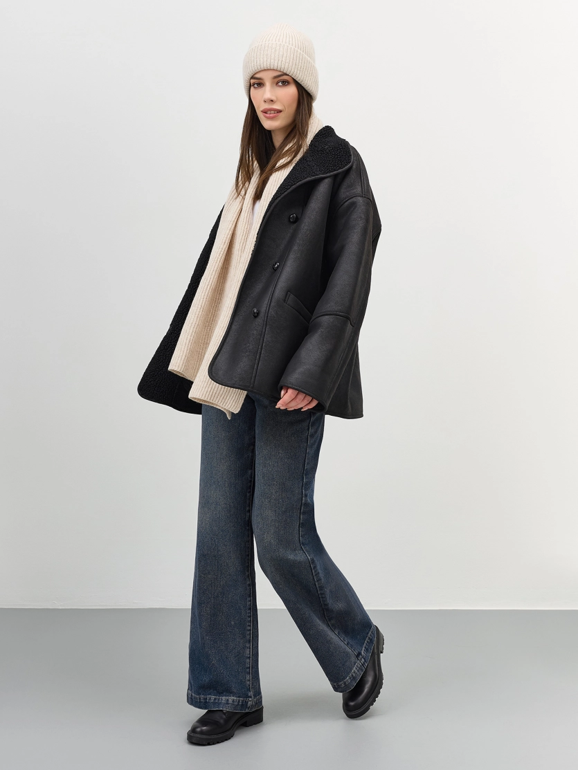 Базовый шерстяной шарф