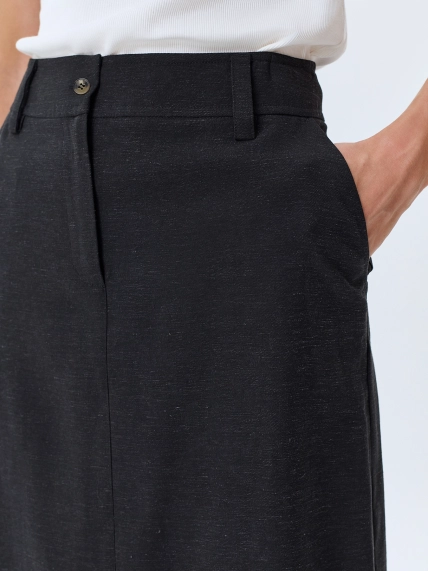 Юбка миди из смесовой вискозы