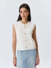 Жилет из вискозы и лиоцелла