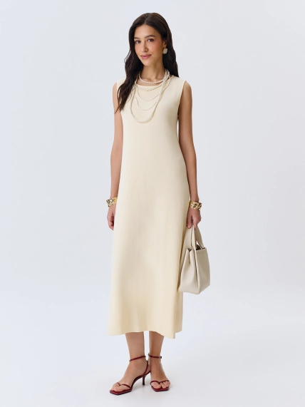 Вязаное платье из лиоцелла