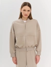 Трикотажный бомбер Oversize